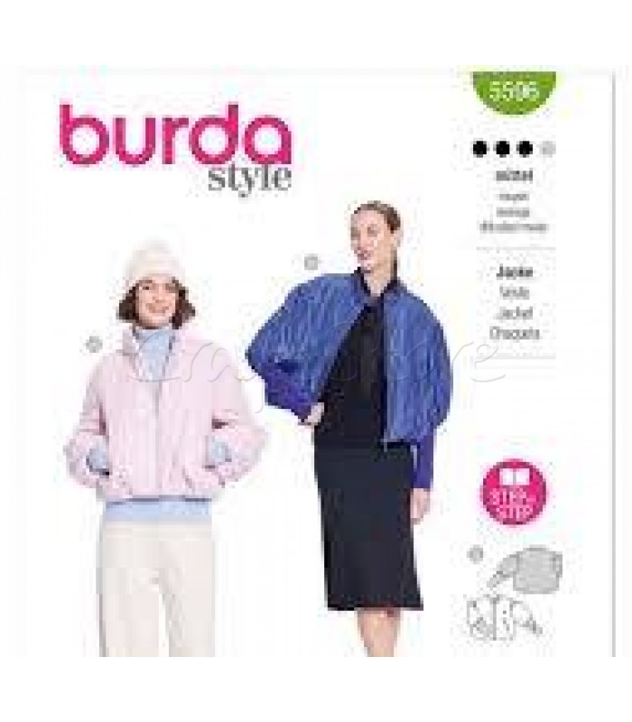 Burda πατρόν Mπουφάν 5596